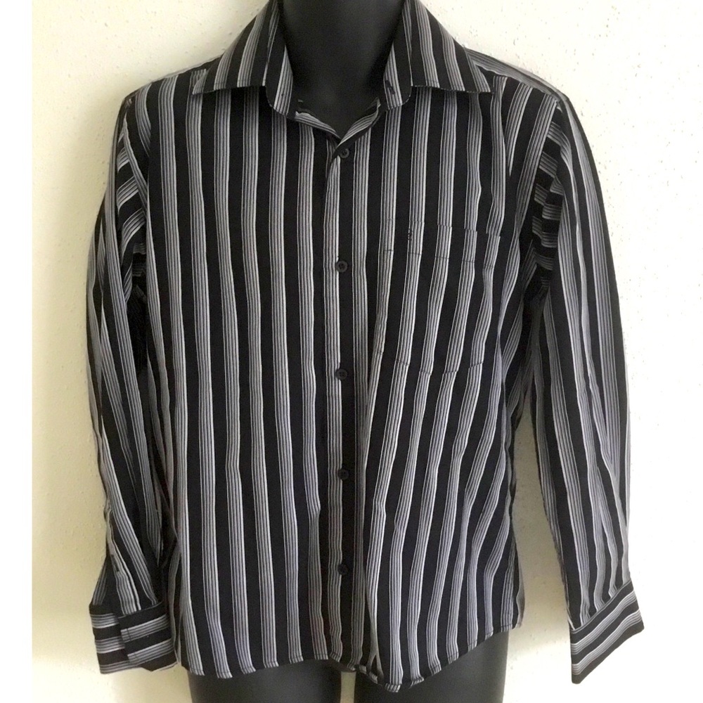 LONG SLEEVES BUTTON UP SHIRT - Picture 2 of 13